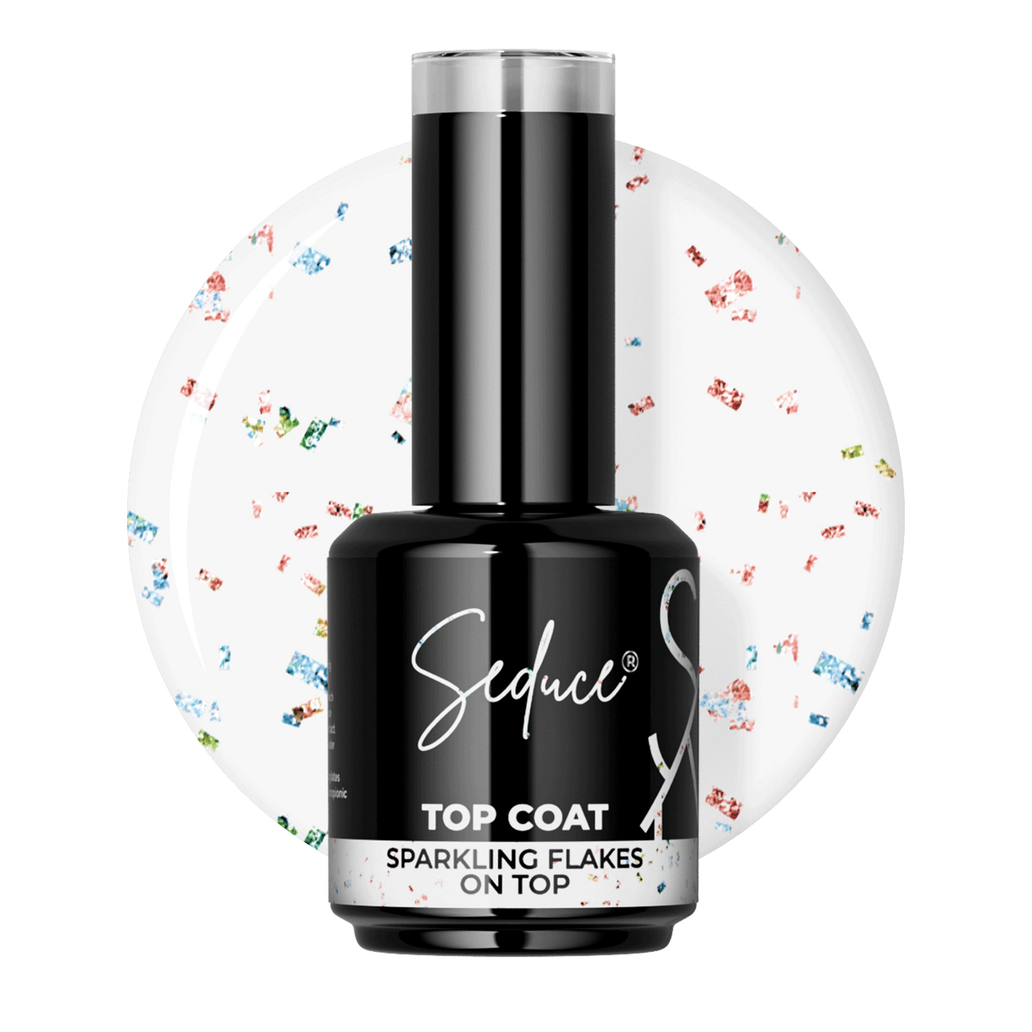SN Sparkling flakes on top coat | HEMA Free