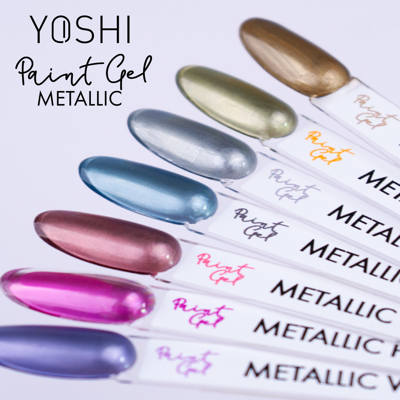 Yoshi Paint Gel – Metallic Pink – 5 ml