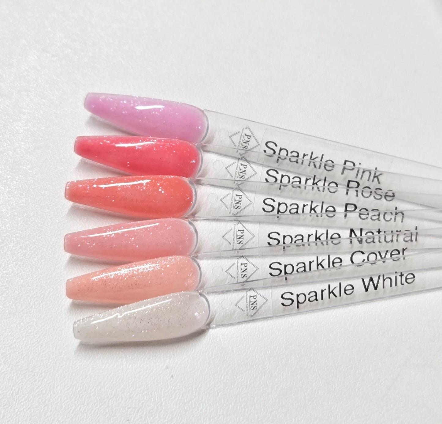 PNS Rubberbase Sparkle Peach 15ml