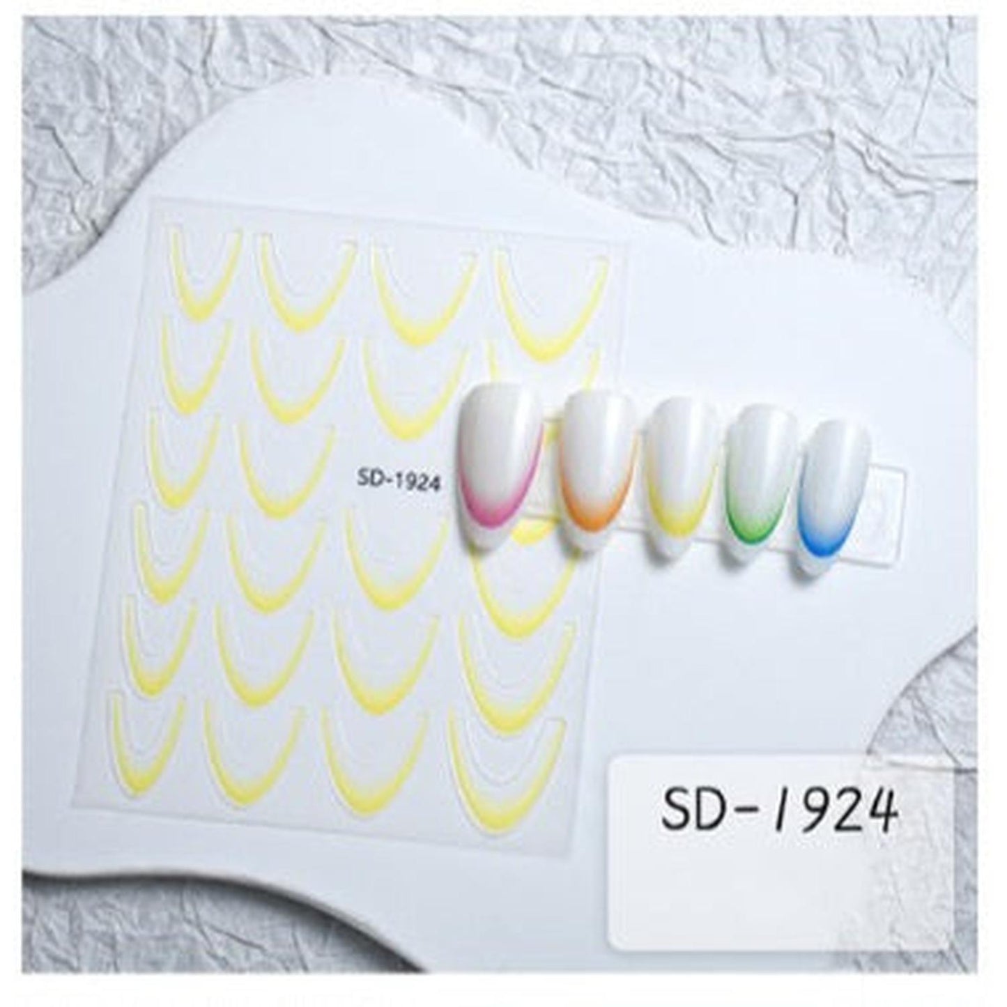 Smile line sticker sd-1924