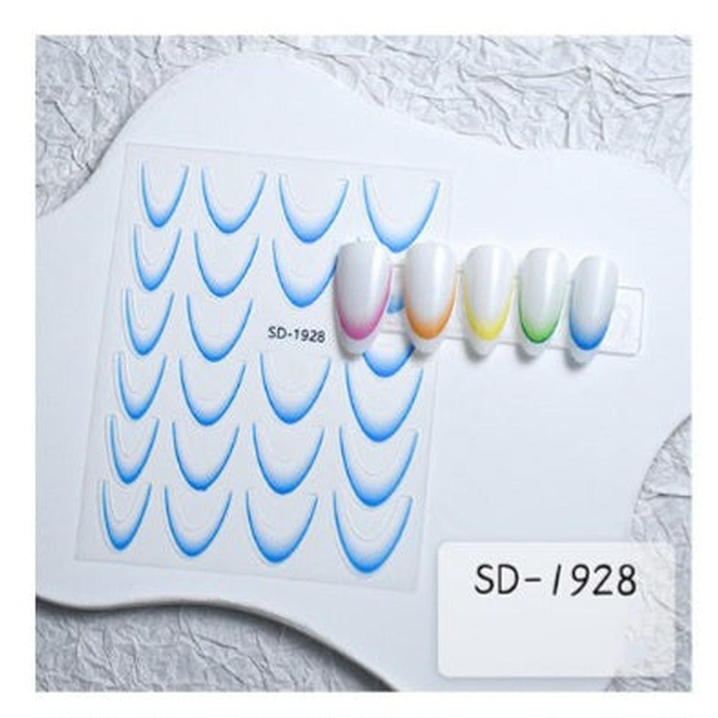 Smile line sticker sd-1928