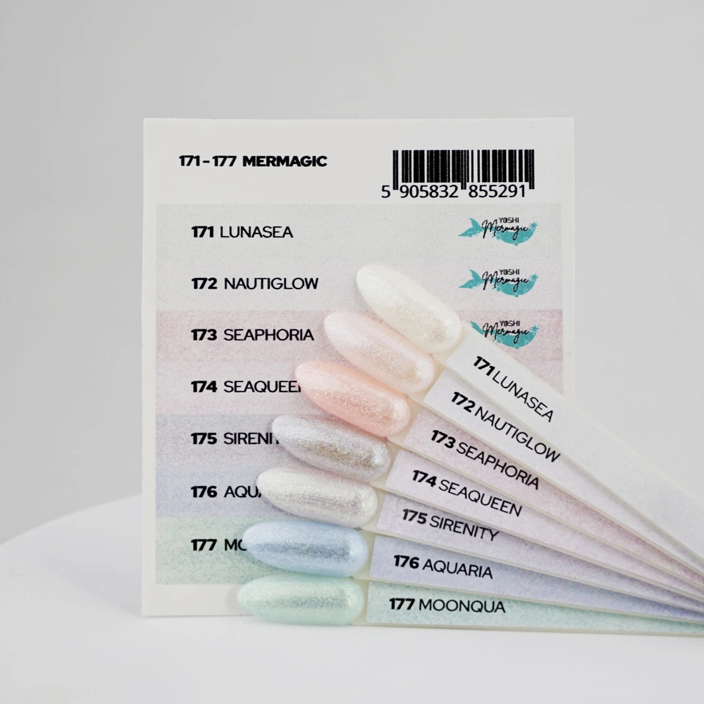 Yoshi Mermagic Stickers Voor Colourpops – 171–177