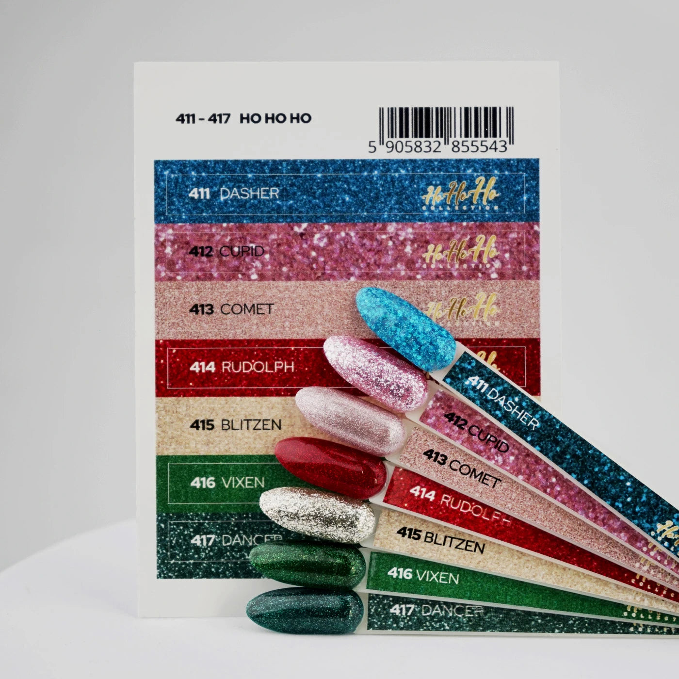 Yoshi Ho Ho Ho Stickers Voor Colourpops – 411-417