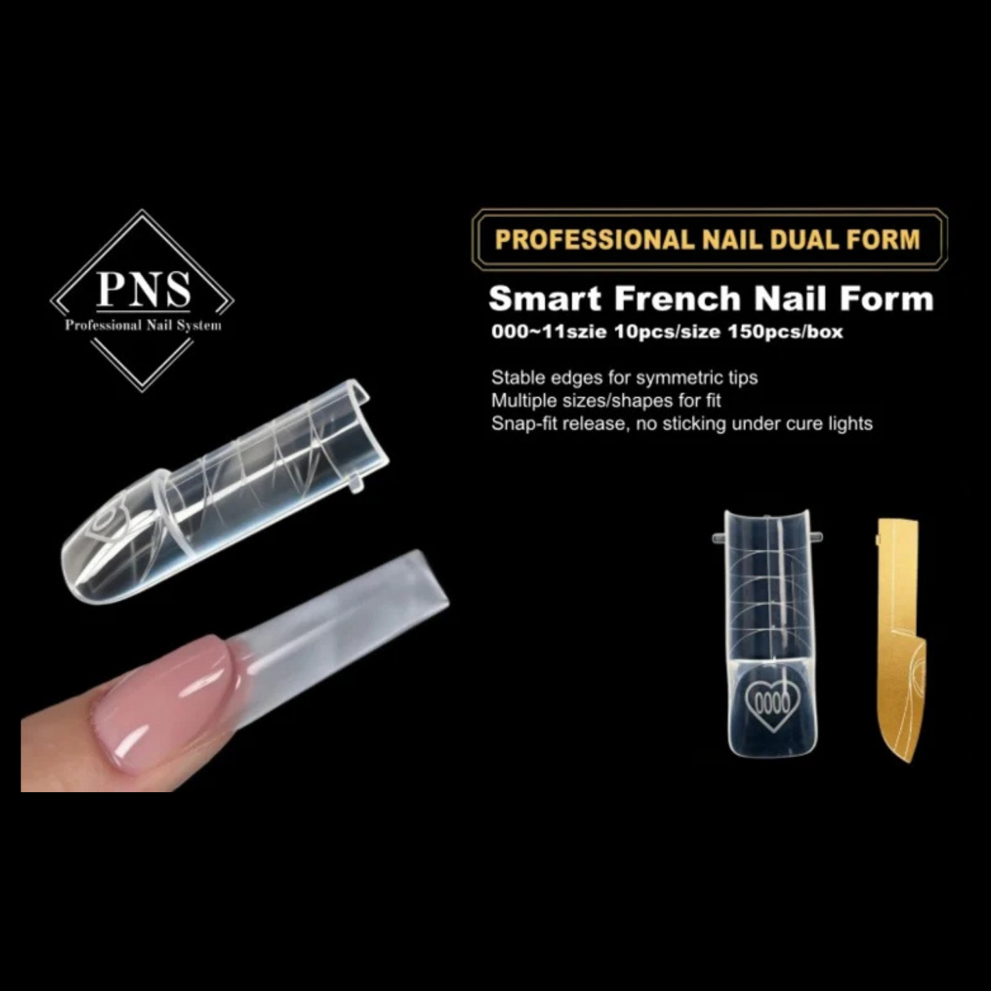 PNS Molding Dual Forms 150 stuks Smart French