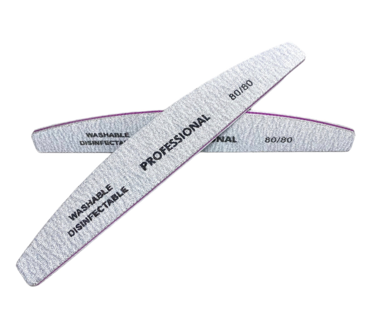 Voordeelverpakking 10x 80/80 Vijl Halfmoon | Professionails By Nikki