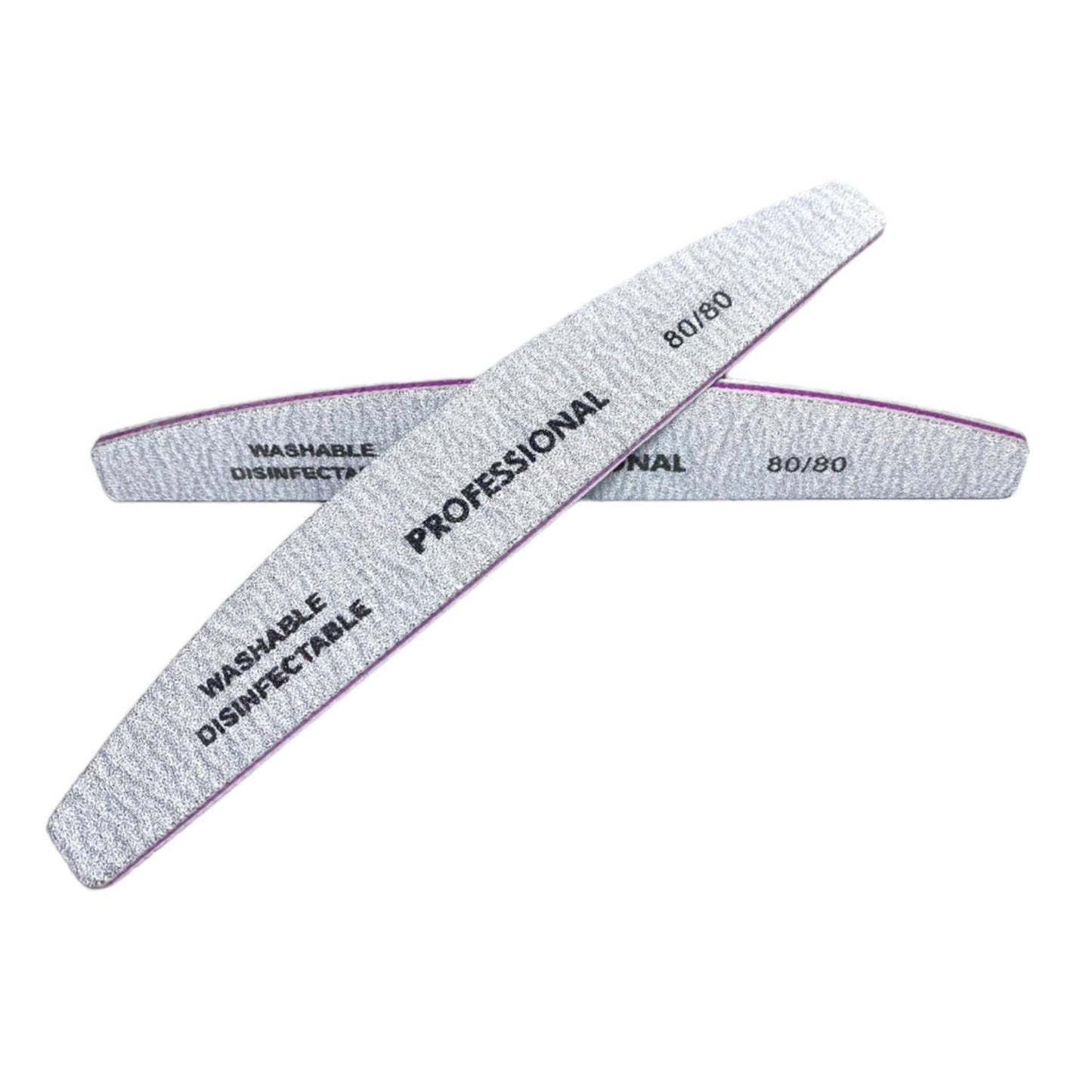 Voordeelverpakking 10x 80/80 Vijl Halfmoon | Professionails By Nikki