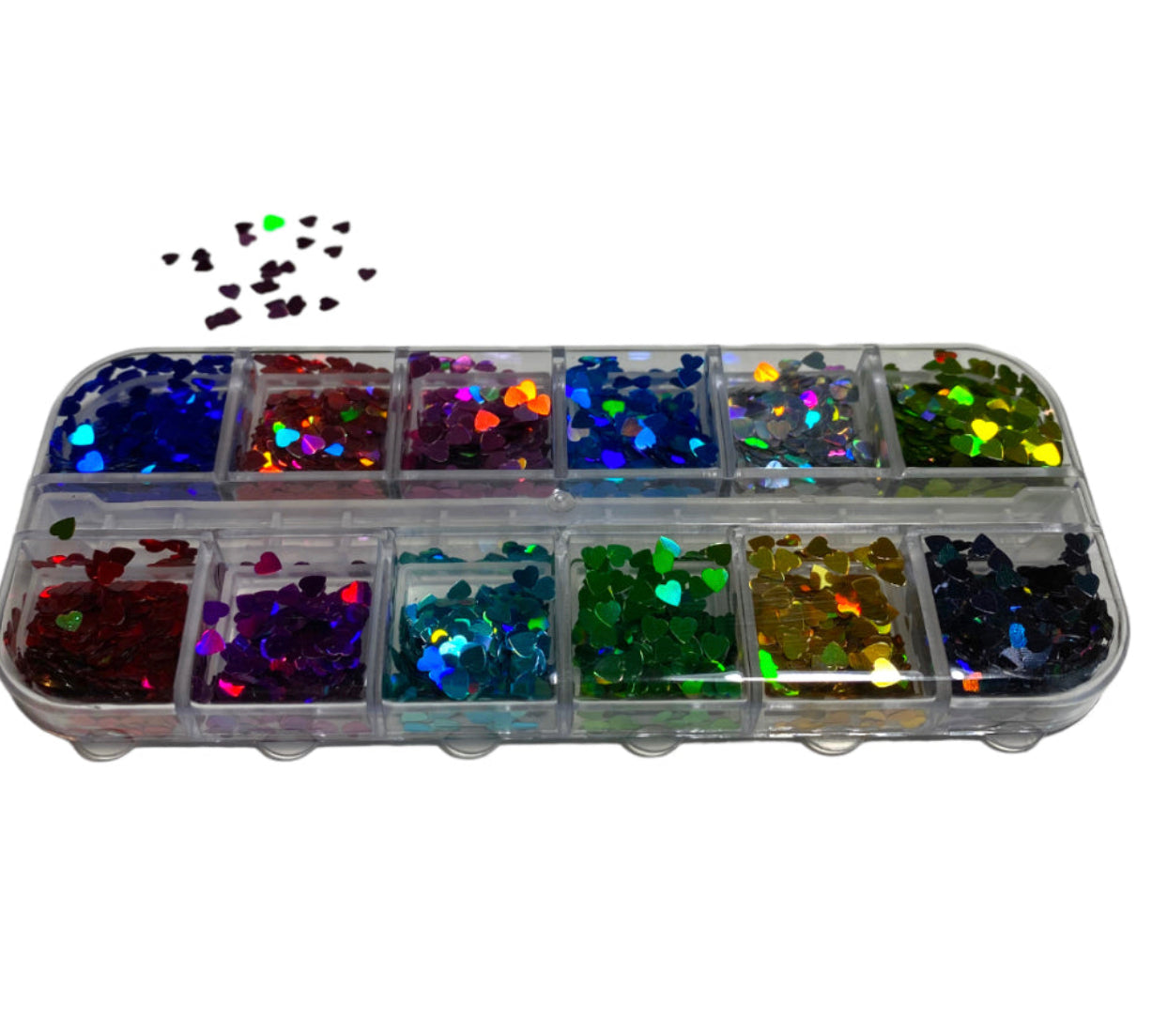 Box Met Holografische Hart | Professionails By Nikki