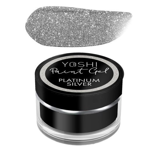 Yoshi Paint Gel – Platinum Silver – 5 ml