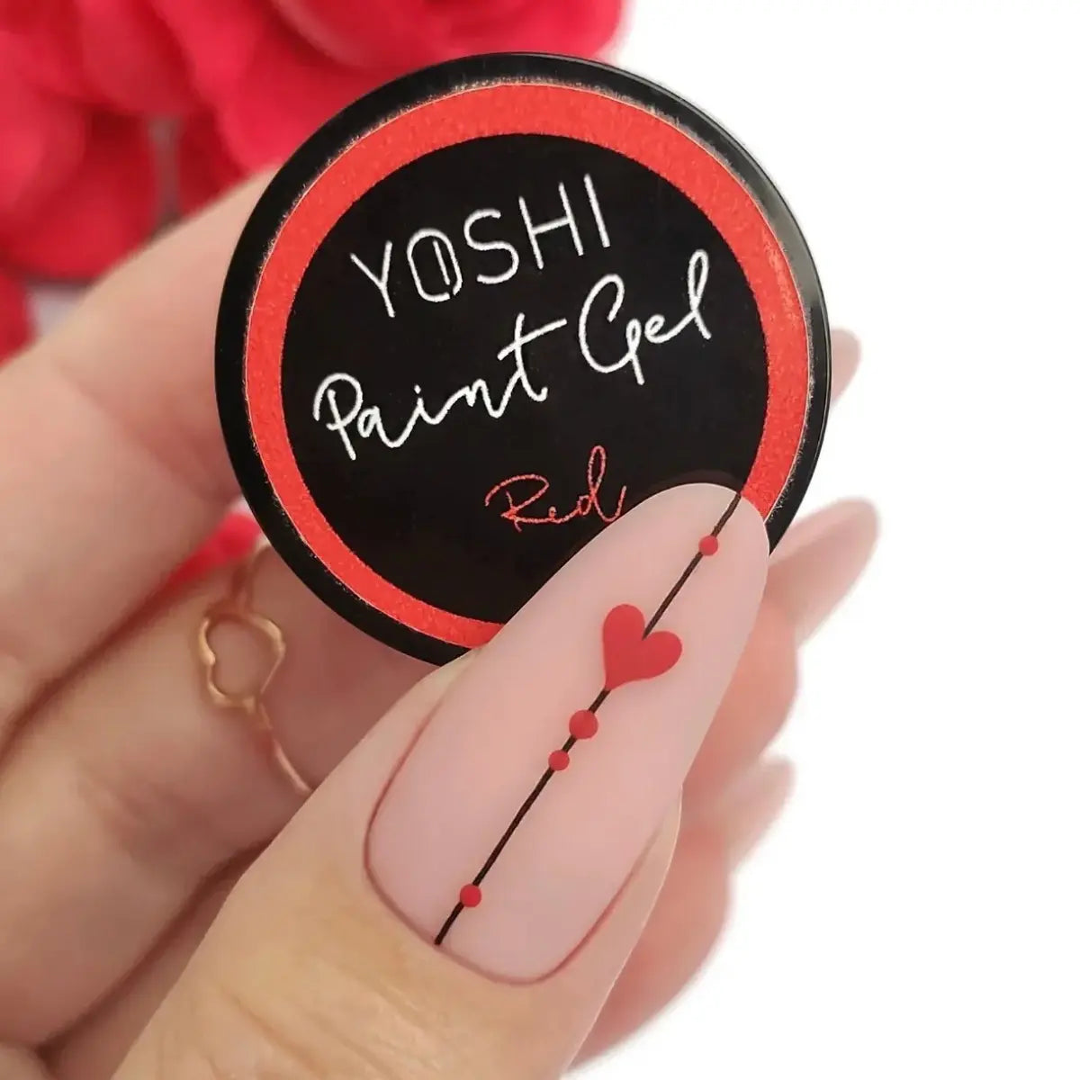 Yoshi Paint Gel – Red – 5 ml