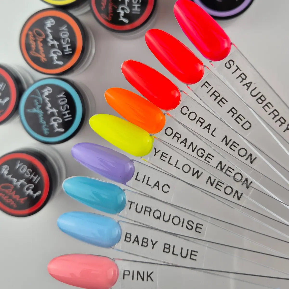 Yoshi Paint Gel – Fire Red Neon – 5 ml