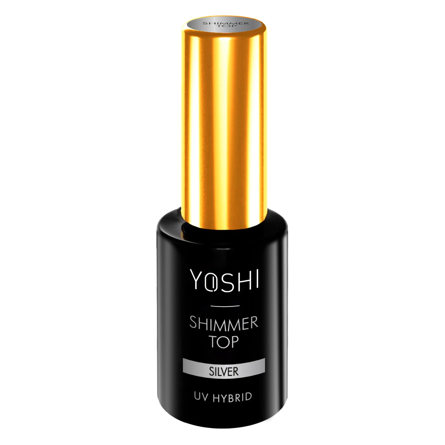 Yoshi Top Coat - Shimmer Silver