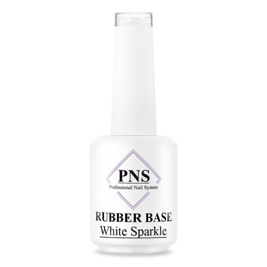 PNS Rubber Base White Sparkle