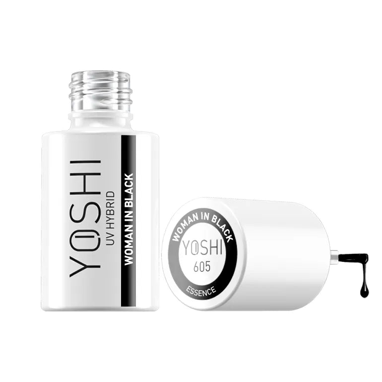 Yoshi Woman In Black Gel Polish 6 ml – 605