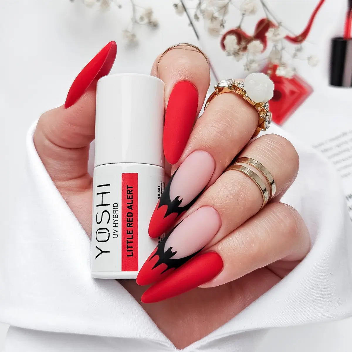 Yoshi Little Red Alert Gel Polish 6 ml – 601