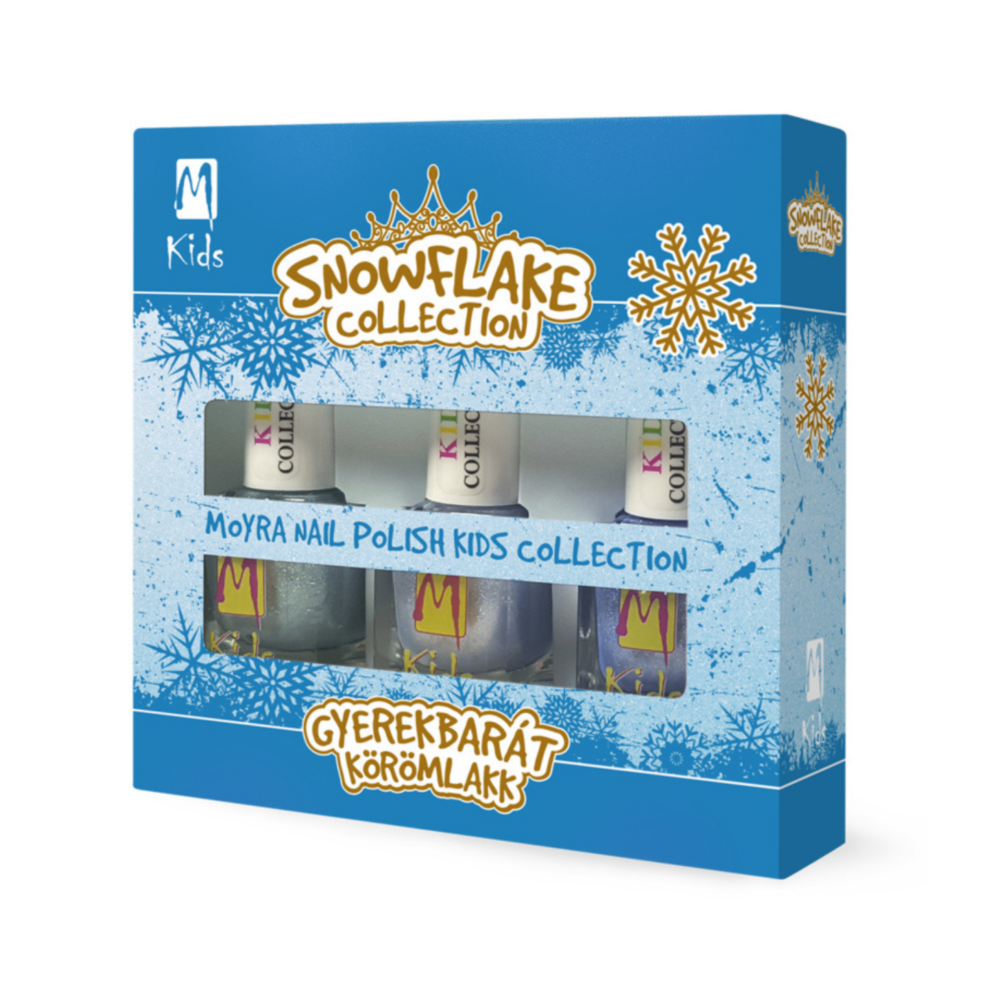 Moyra Kids Kindernagellak Set – Snowflake Collection