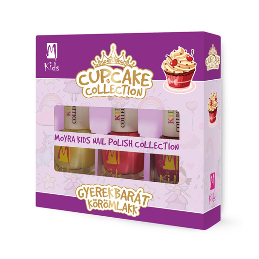 Moyra Kids Kindernagellak Set – Cupcake Collection