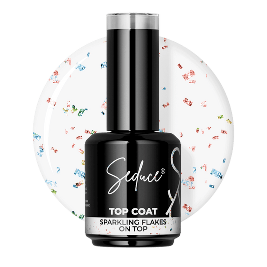 SN Sparkling flakes on top coat | HEMA Free