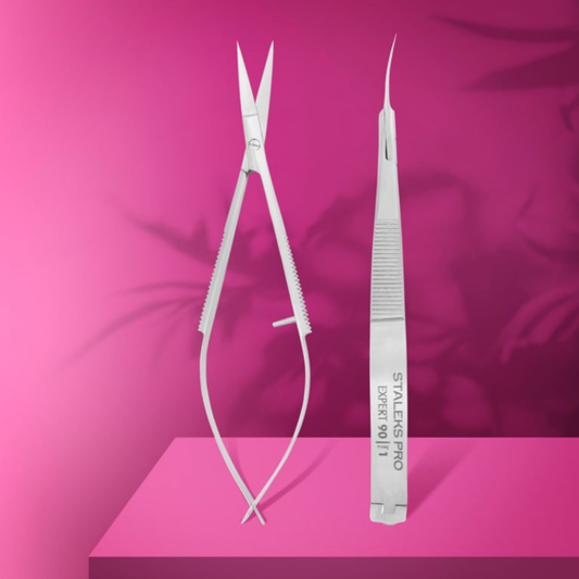 Staleks Expert Micro Cuticle Scissor 90/1