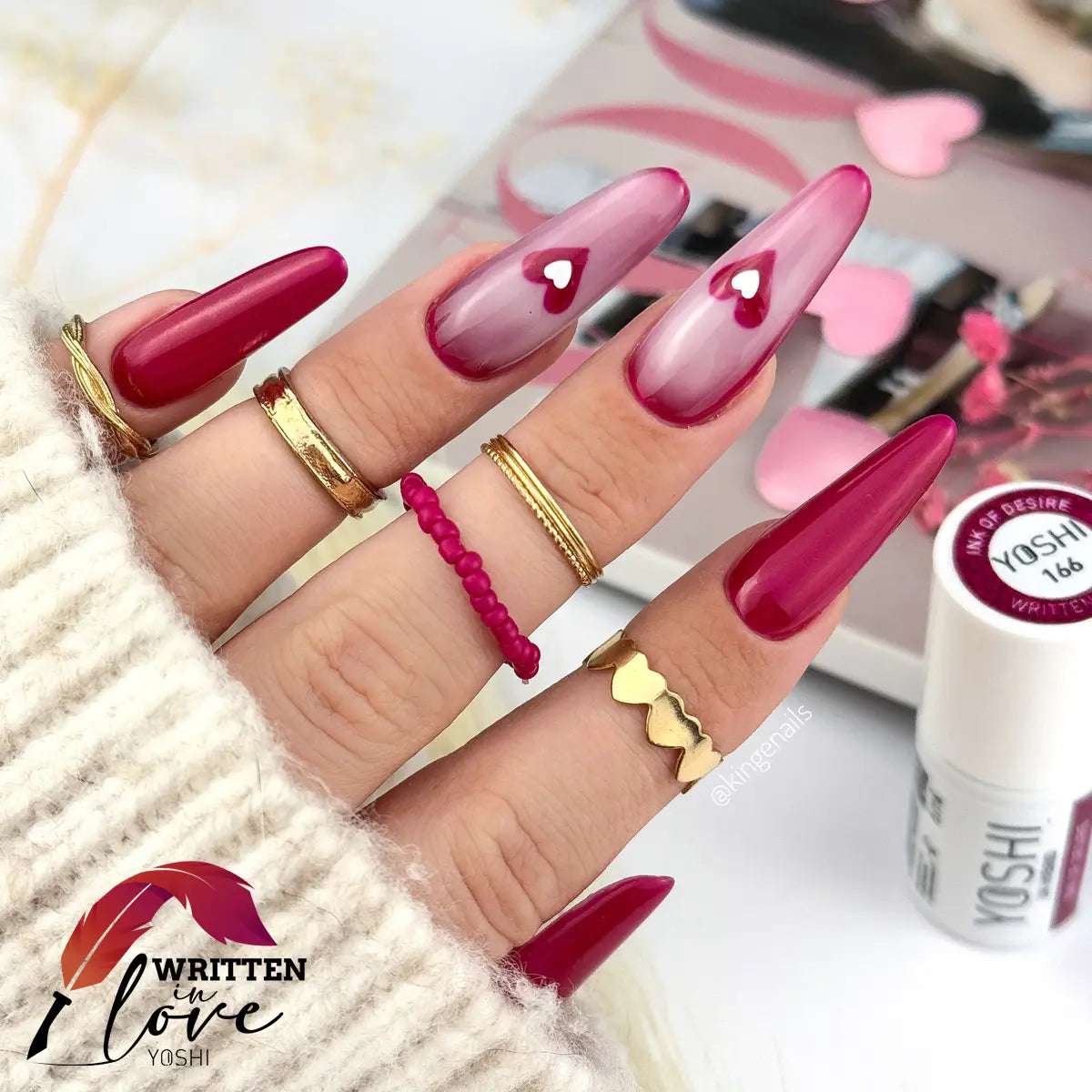 Yoshi Ink Of Desire Gel Polish 6 ml – 166