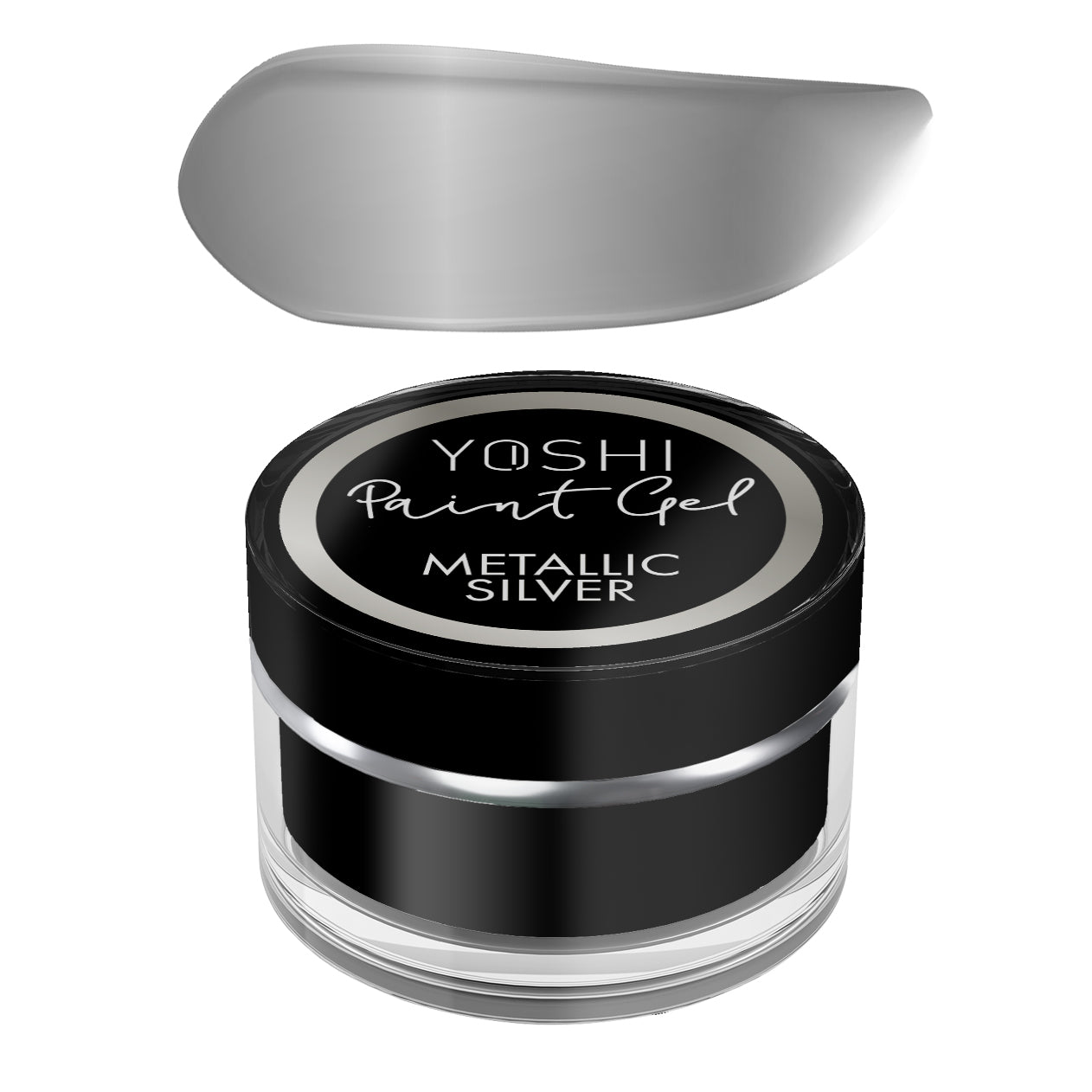 Yoshi Paint Gel – Metallic Silver – 5 ml