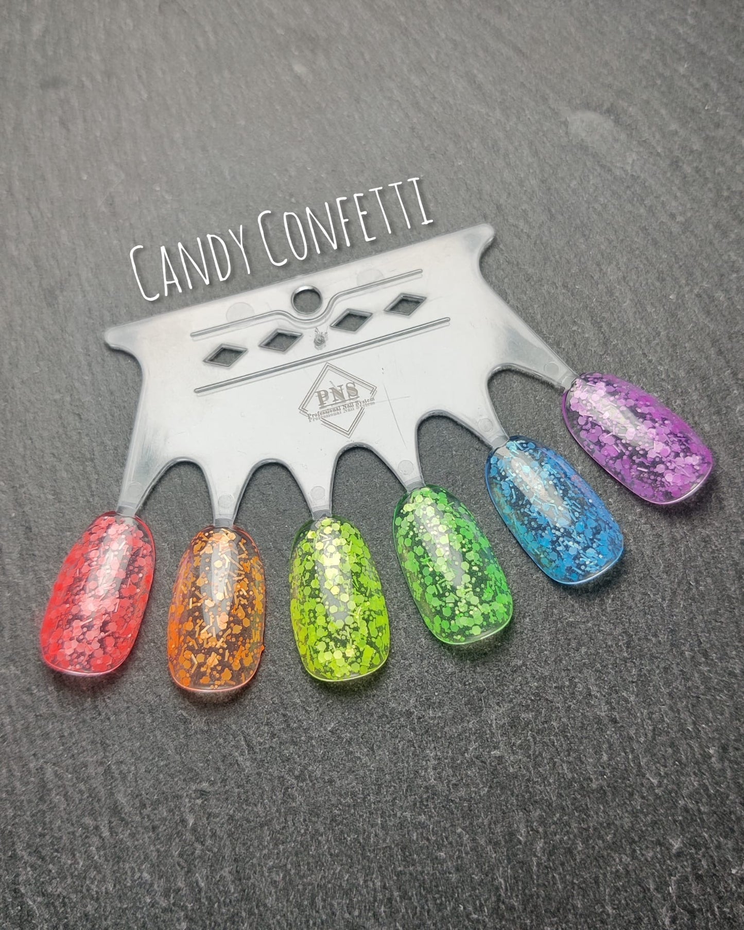 My Little Polish Confetti Blue