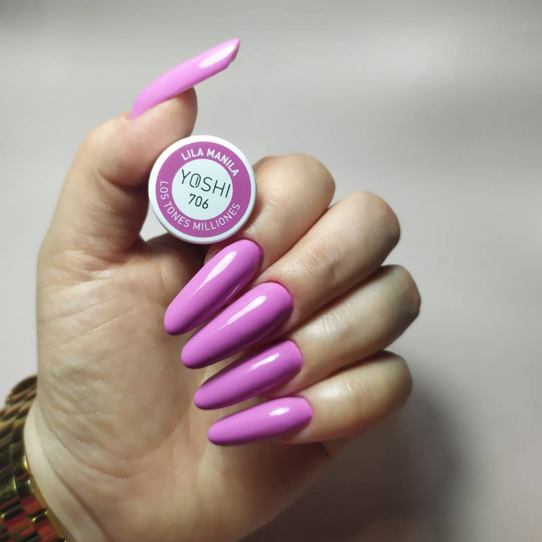 Yoshi Lila Manina Gel Polish 6 ml – 706