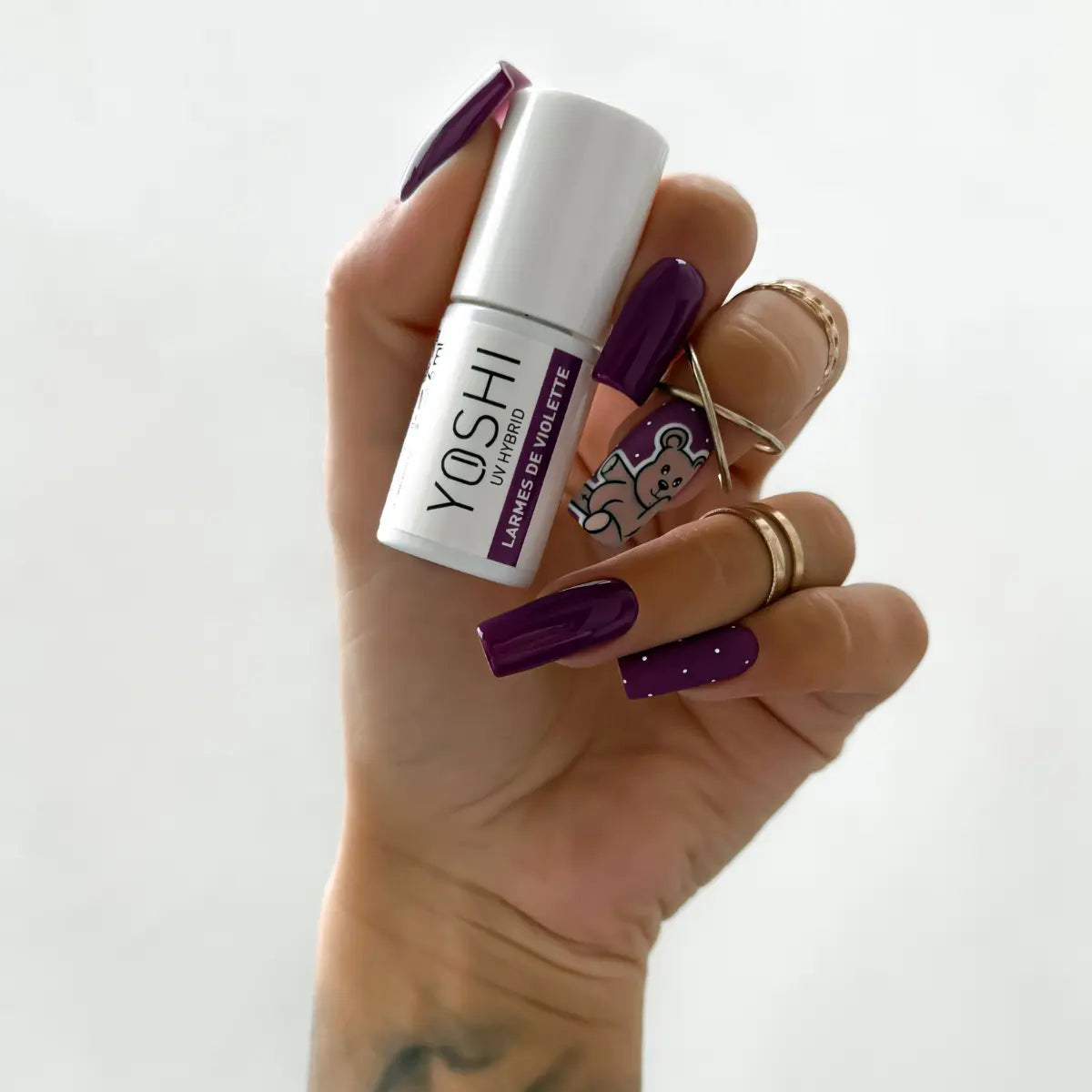Yoshi Larmes De Violette Gel Polish 6 ml – 246