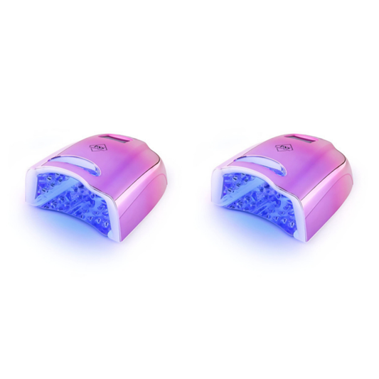 PNS Nail Lamp Cordless Purple/Pink 2 stuks