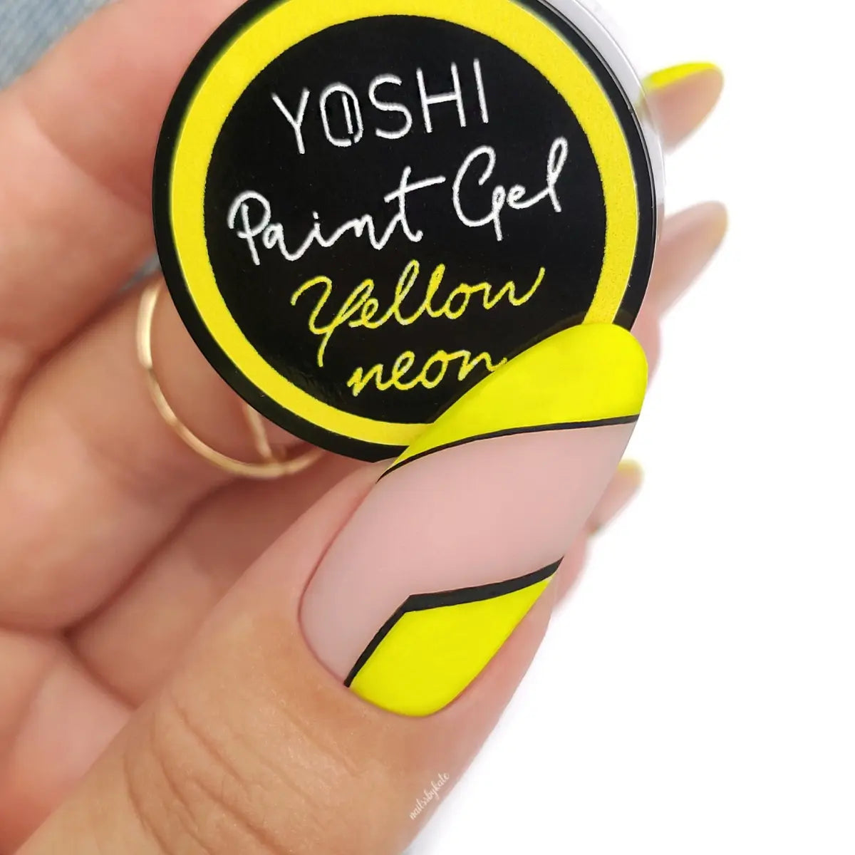 Yoshi Paint Gel – Yellow Neon – 5 ml