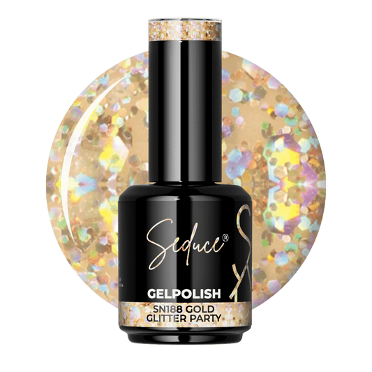 SN188 Gold Glitter Party | HEMA Free