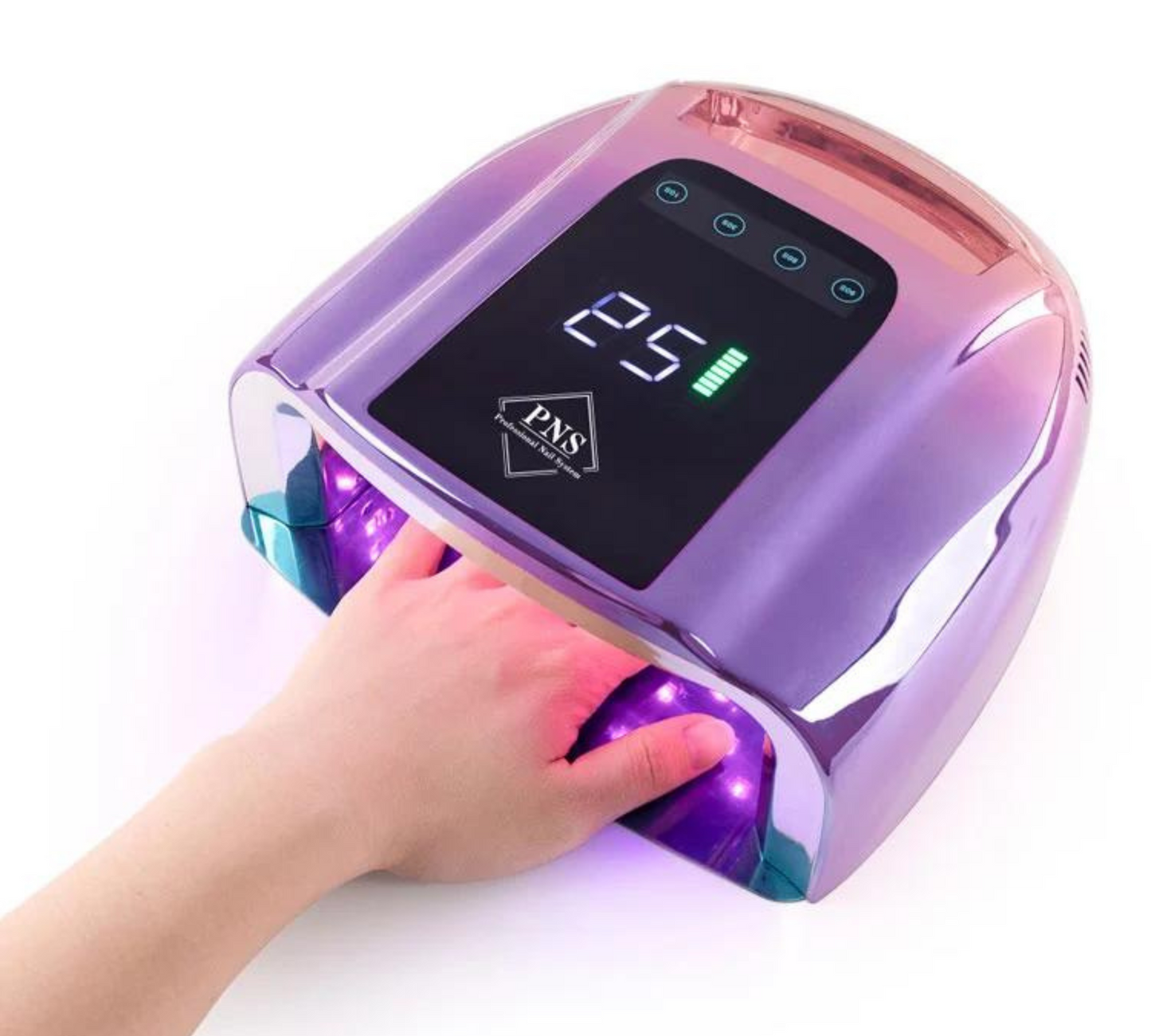 PNS Nail Lamp Cordless Purple/Pink