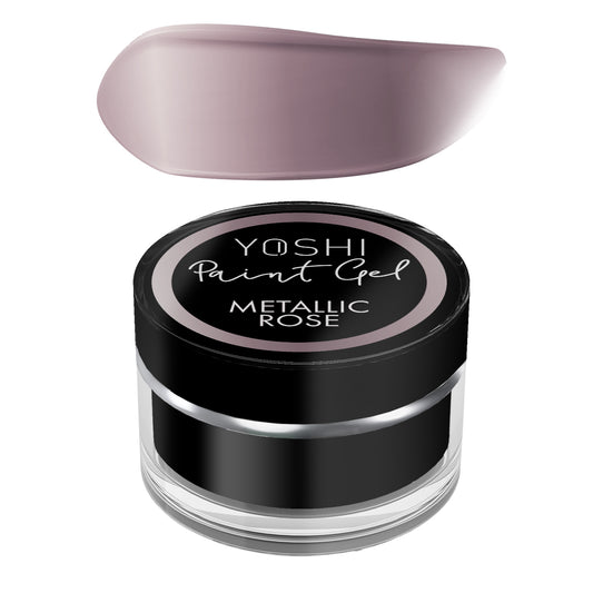 Yoshi Paint Gel – Metallic Rose – 5 ml