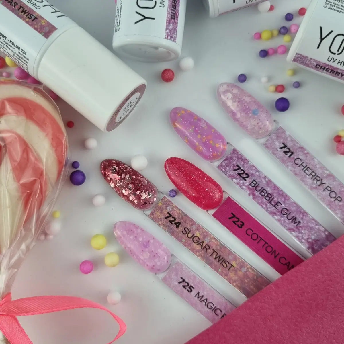 Yoshi Cherry Pop Gel Polish 6 ml – 721