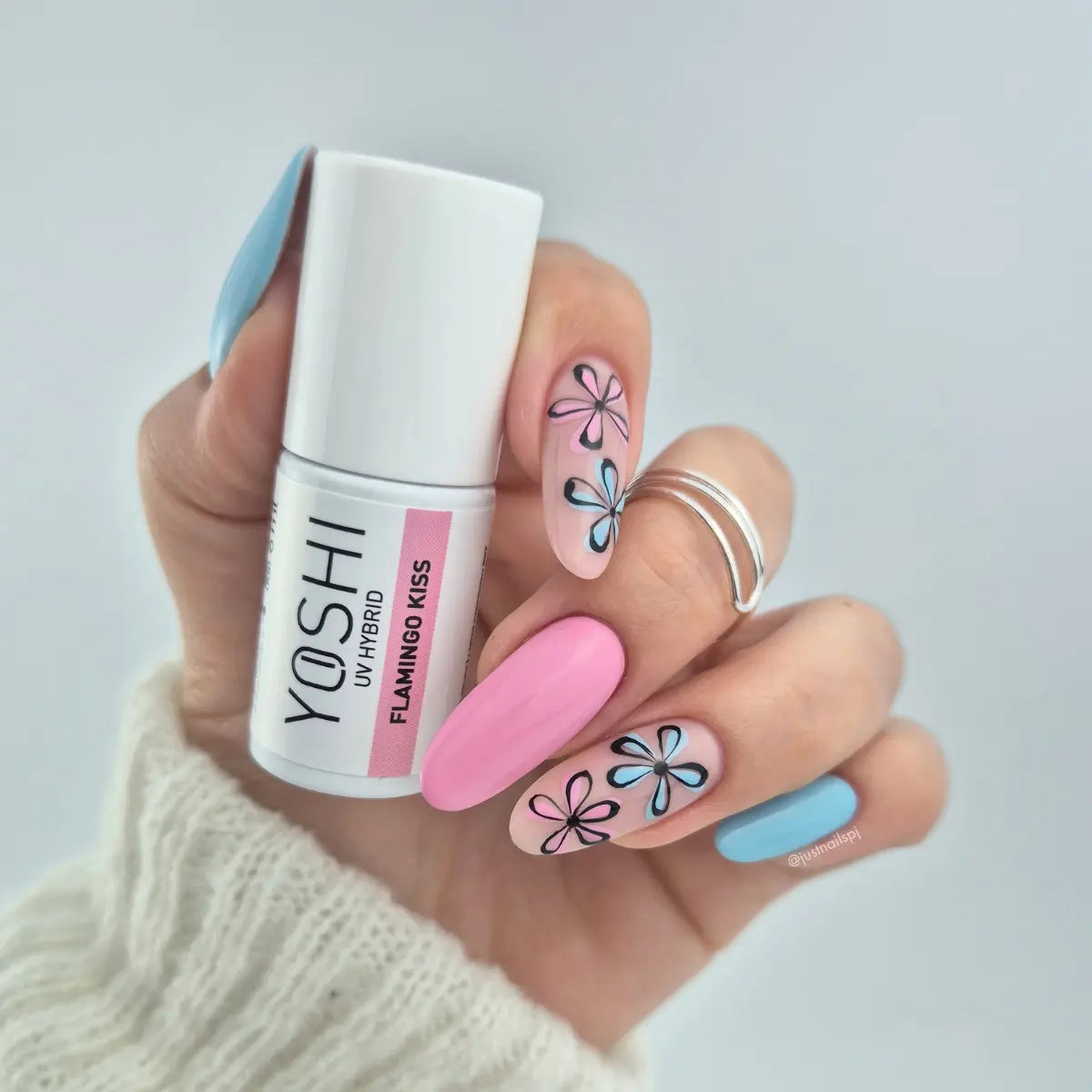 Yoshi Flamingo Kiss Gel Polish 6 ml – 827