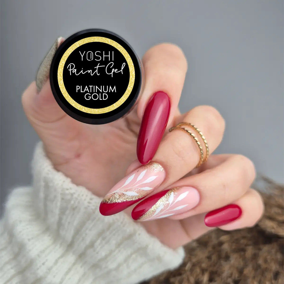 Yoshi Paint Gel – Platinum Gold – 5 ml