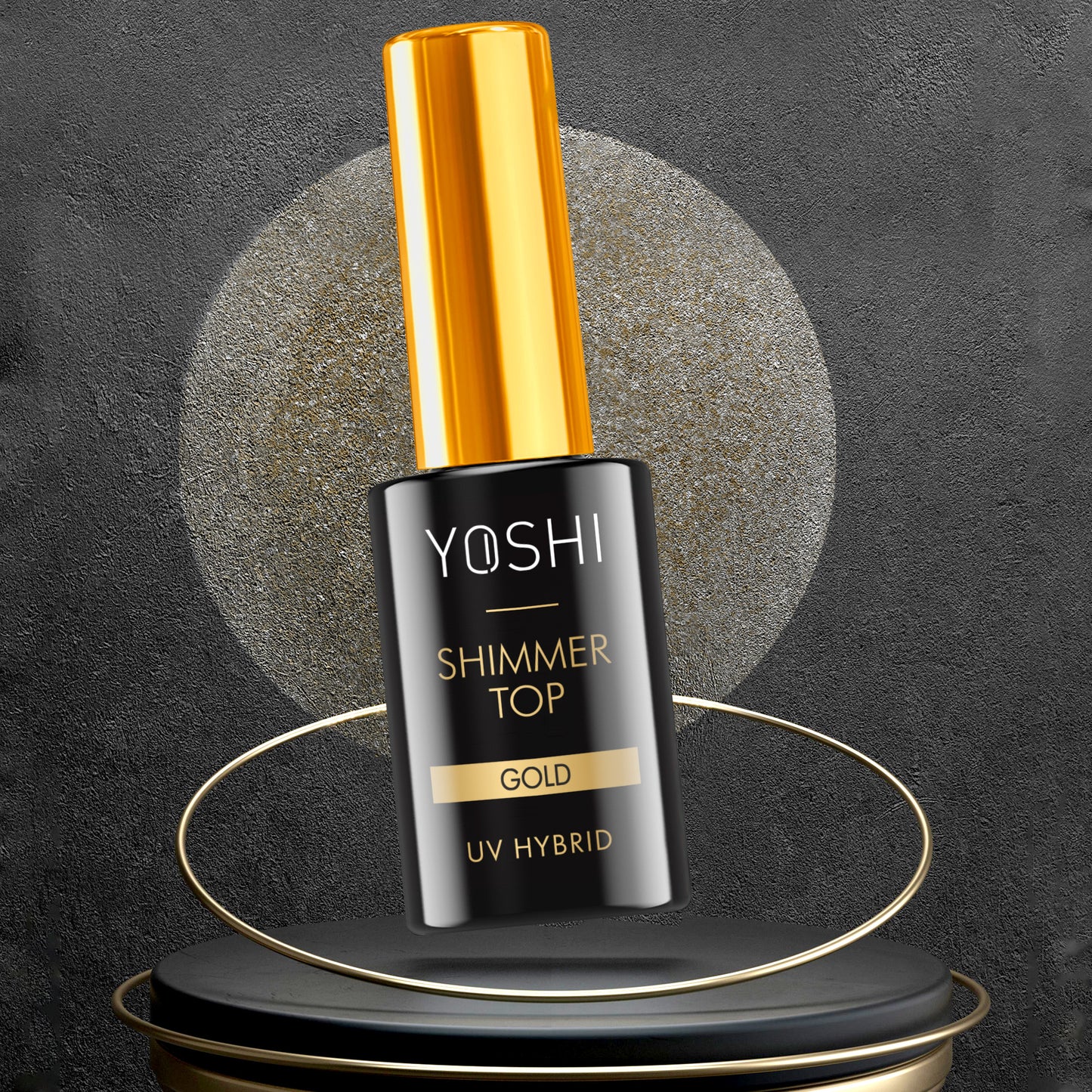 Yoshi Top Coat - Shimmer Gold