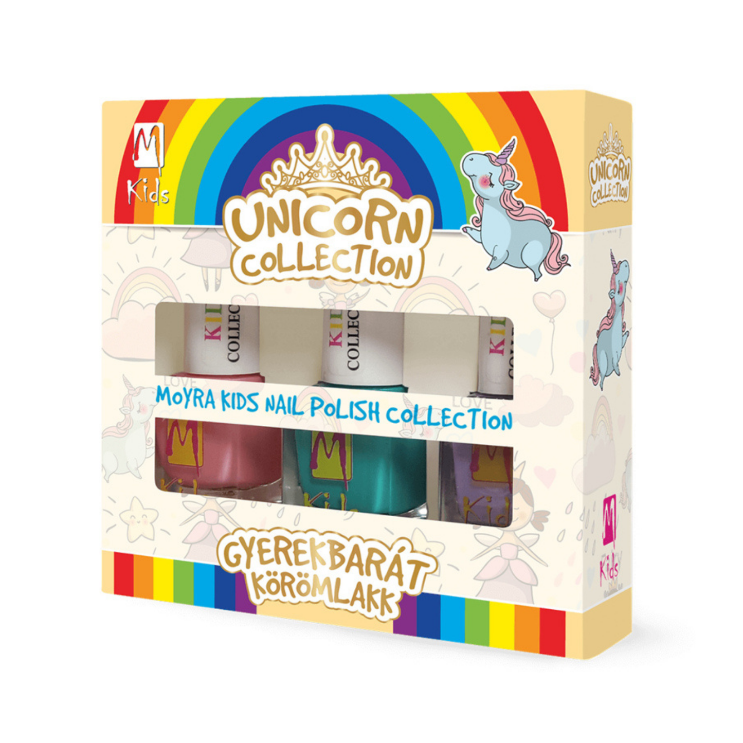 Moyra Kids Kindernagellak Set – Unicorn Collection