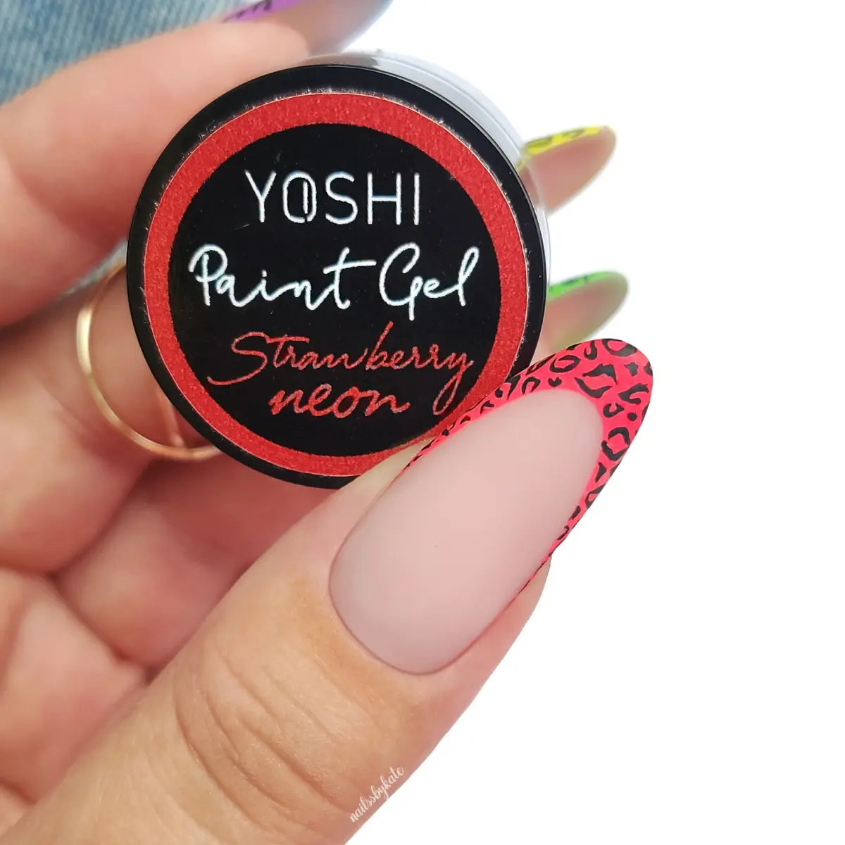 Yoshi Paint Gel – Strawberry Neon – 5 ml