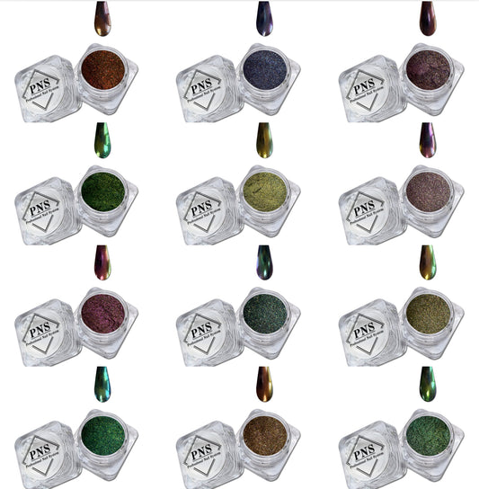 PNS Holo Chrome Set No.1 t/m 12