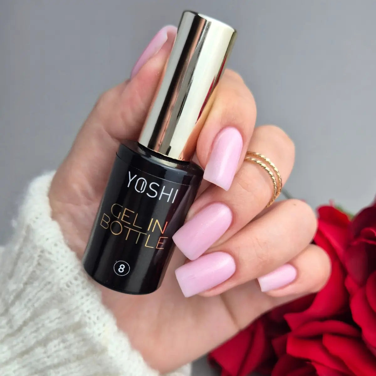 Yoshi BIAB Gel In A Bottle – No.8