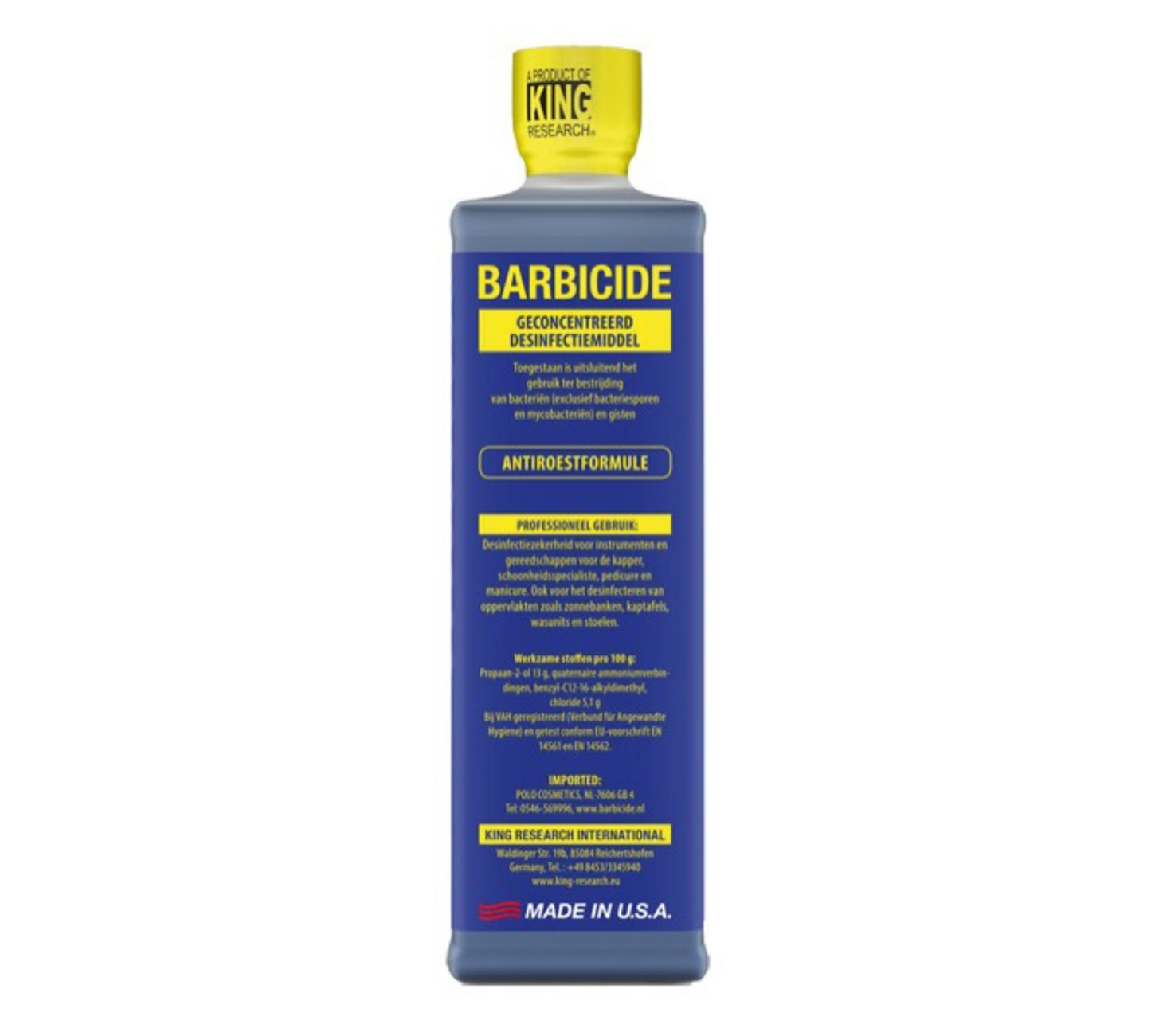 Barbicide Desinfectie Concentraat 480 ml