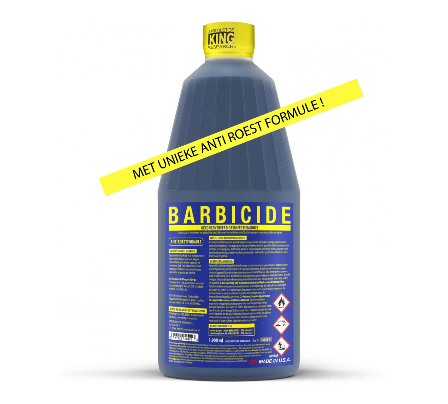 Barbicide Desinfectie Concentraat 1,89 Liter