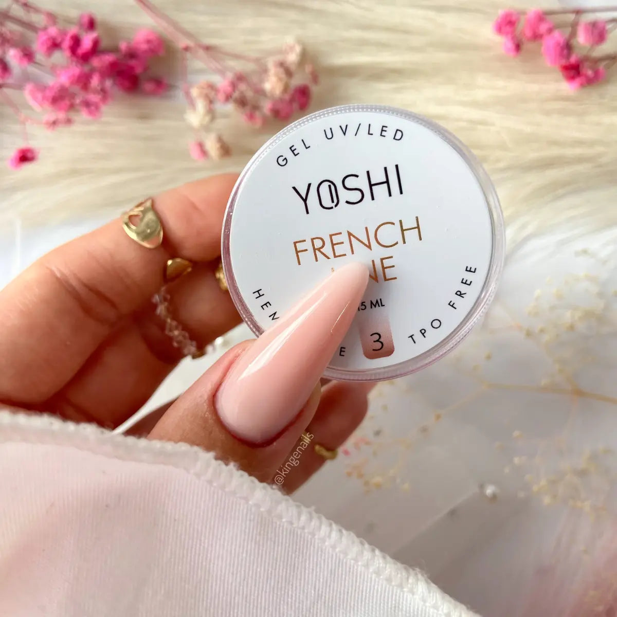 Yoshi Builder Gel – French Line – No.3