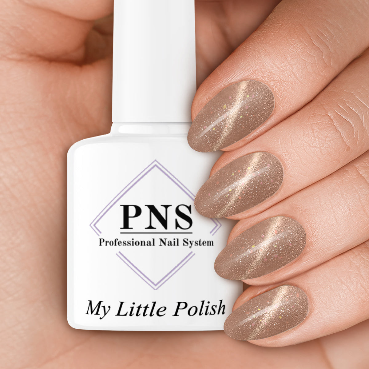 My Little Polish Misty Taupe CatEye