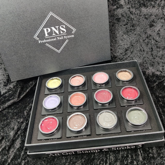PNS Art Gel Stamp & Stroke 49 t/m 60 Collection Box 5