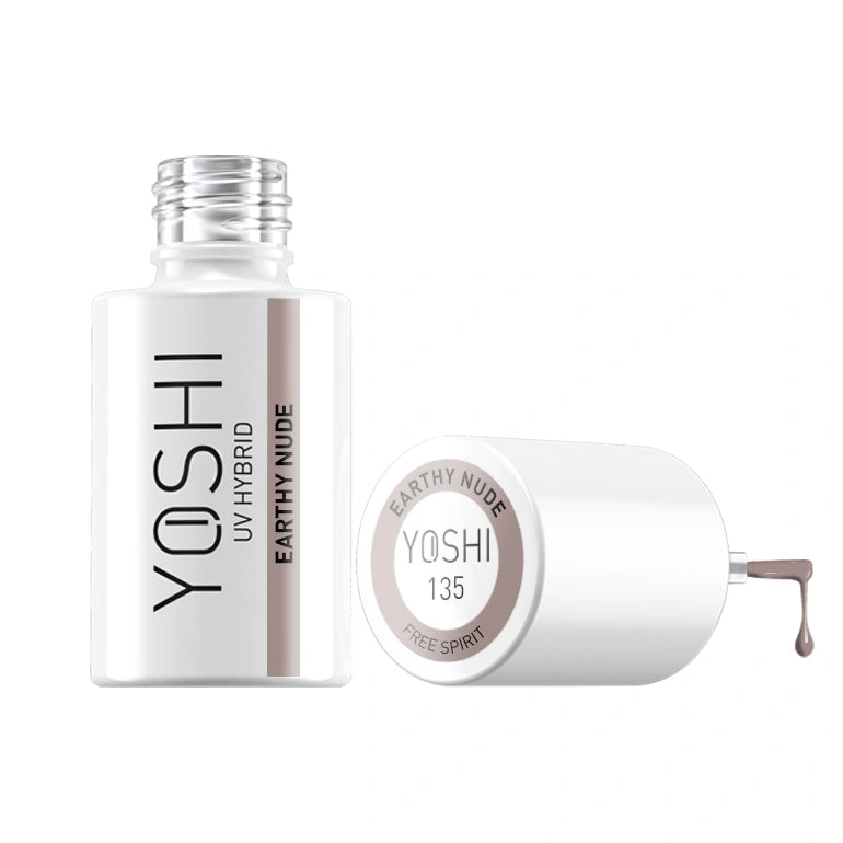 Yoshi Earthy Nude Gel Polish 6 ml – 135