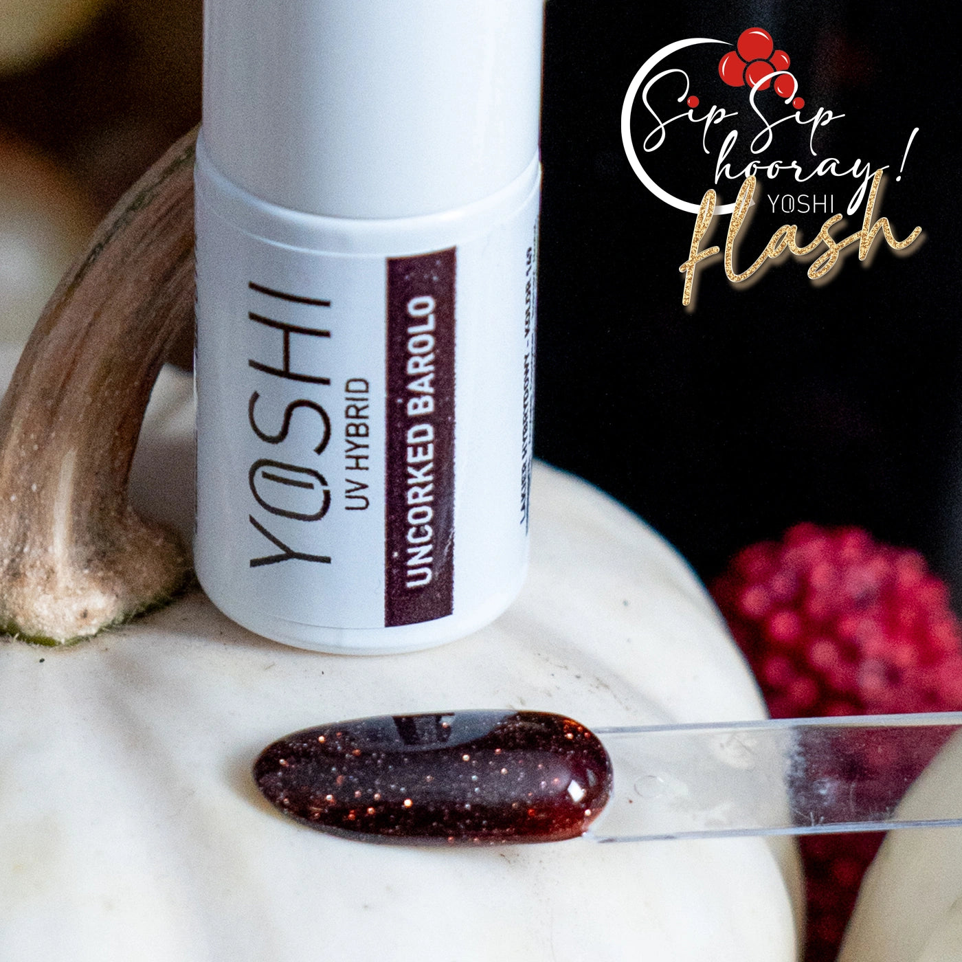 Yoshi Uncorked Barolo Gel Polish 6 ml – 149