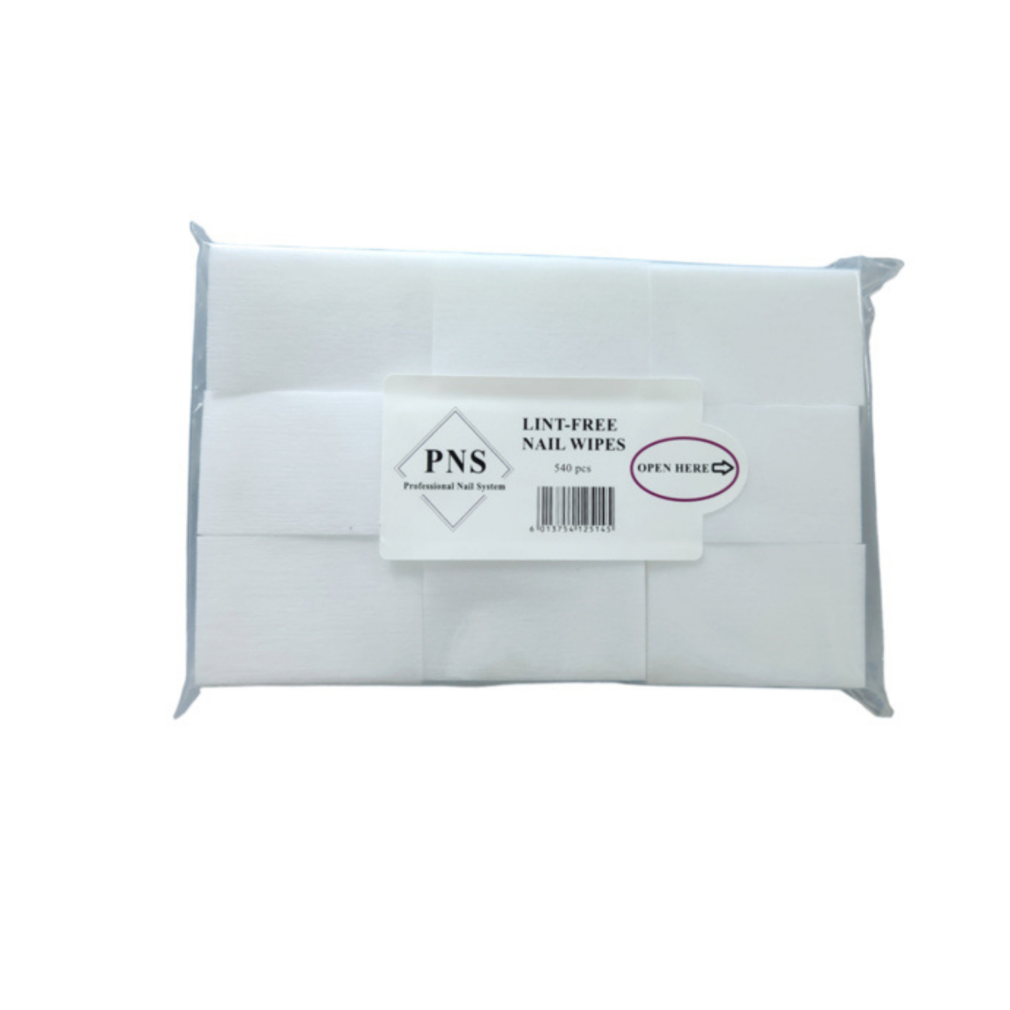 PNS Lint Free Nail Wipes 540 stuks