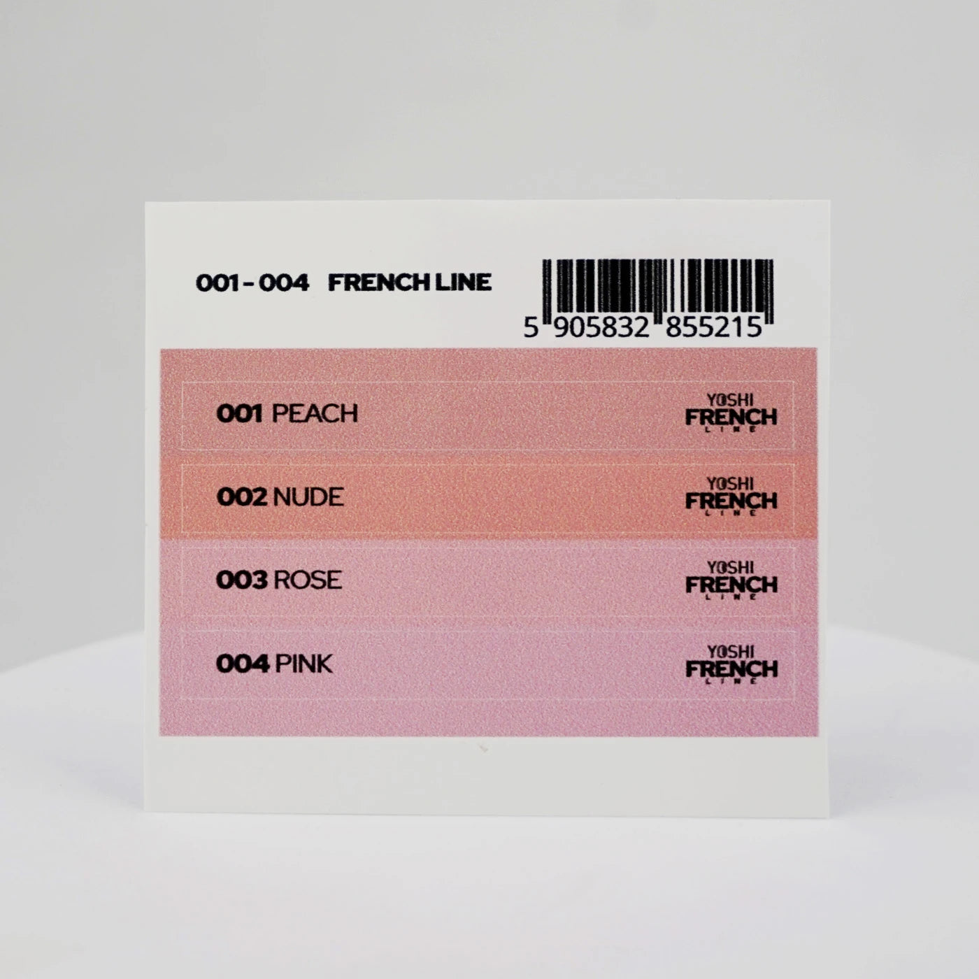 Yoshi French Line Stickers Voor Colourpops – 001–004