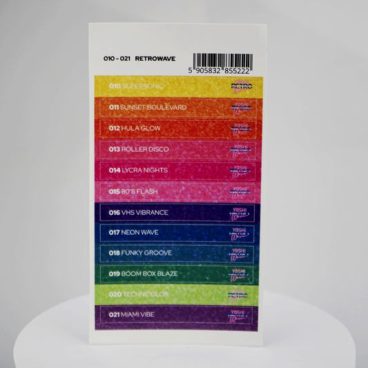 Yoshi Retrowave Stickers Voor Colourpops – 010 - 021